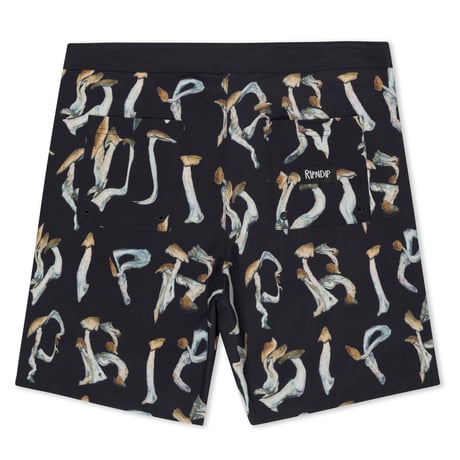 RIPNDIP IS THIS REAL LIFE SWIM SHORTS (BLACK)