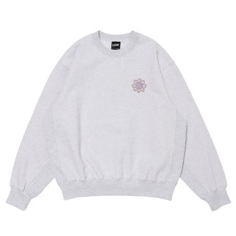 LQQK STUDIO FLOWER POWER SWEAT ASH