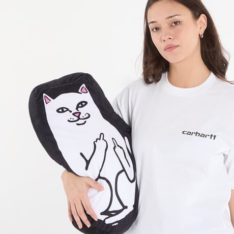 RIPNDIP Lord Nermal Pillow (Black)