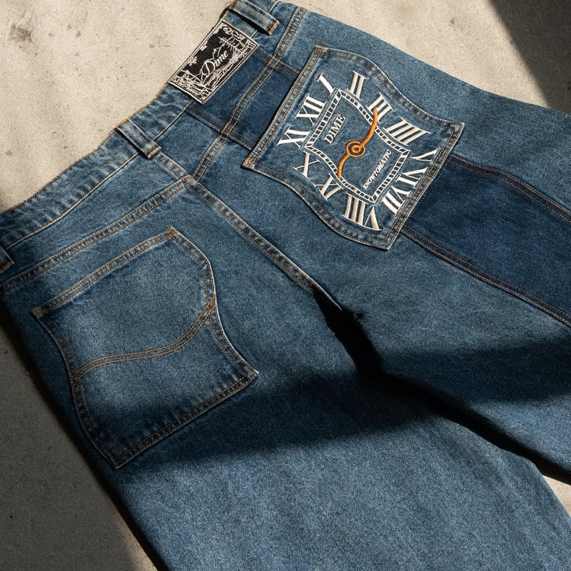 Dimeジョーツ Blue Dime - Classic Denim Shorts (Faded Blue) – 303boards.com