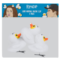 RIPNDIP Lord Duckie Clip 3 Pack(White)