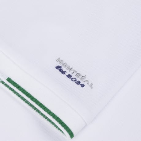 DIME MTL COURT POLO WHITE