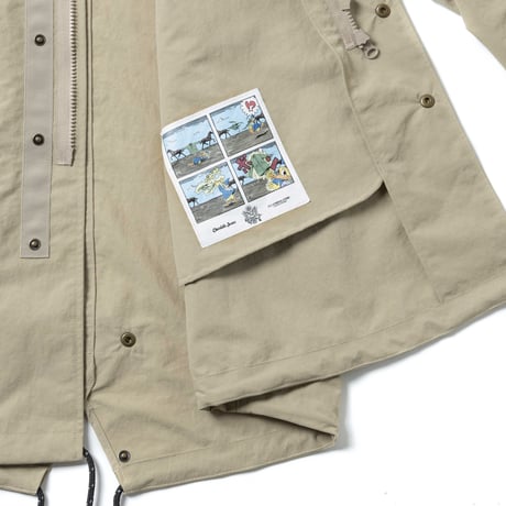 (F.U. GENERAL STORE x Chocolate Jesus) Vagrant Armor Jacket - Beige