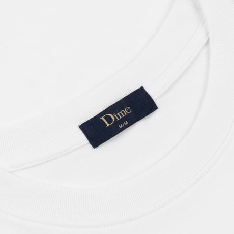 DIME MTL BLOCKS T-SHIRT WHITE