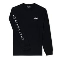 RIPNDIP Lord Nermal Pocket Long Sleeve Black