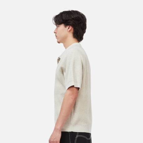 Dime MTL Cable Knit Polo