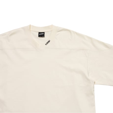 LQQK STUDIO HOCKEY TEE OFF WHITE