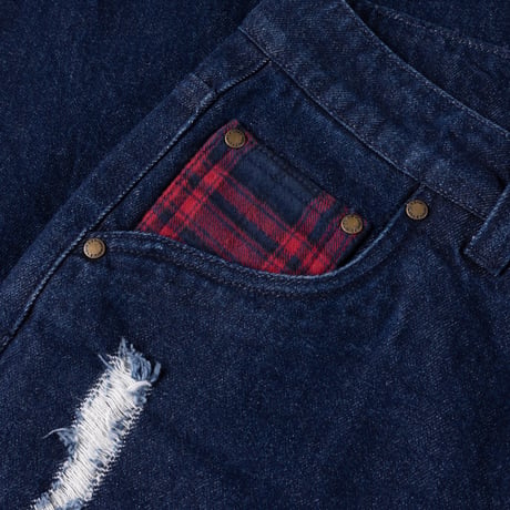 DIME mtl Secret Baggy Denim Pants INDIGO