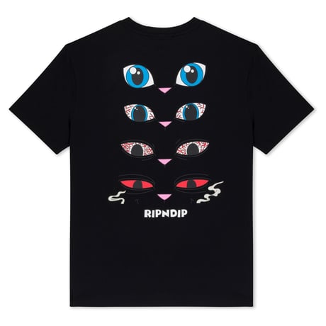 RIPNDIP 4 STEPS TEE (BLACK)