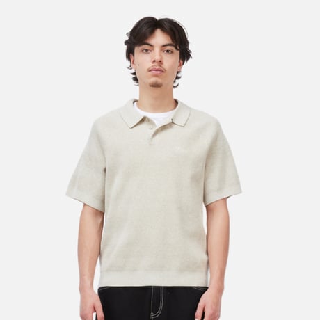 Dime MTL Cable Knit Polo