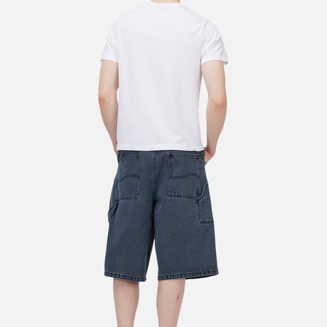 Dime MTL Classic Denim Shorts OVERDYED BLUE