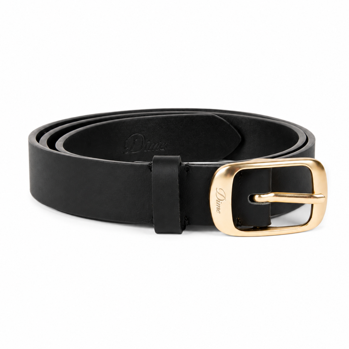Dime MTL Leather Belt | F.U. GENERAL STORE / DI