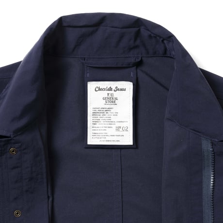 ( F.U. GENERAL STORE x Chocolate Jesus) Vagrant Armor Jacket - Navy