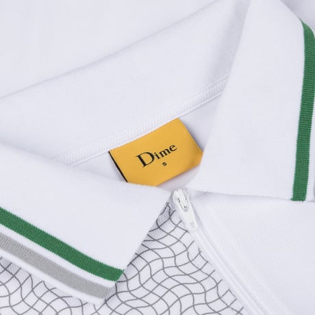 DIME MTL COURT POLO WHITE