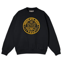 (F.U. GENERAL STORE x Chocolate Jesus) FUCJ Crewneck BLACK