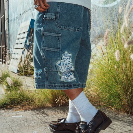 RIPNDIP ACE ULTRA WIDE LEG SHORTS