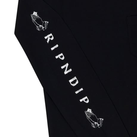 RIPNDIP Lord Nermal Pocket Long Sleeve Black
