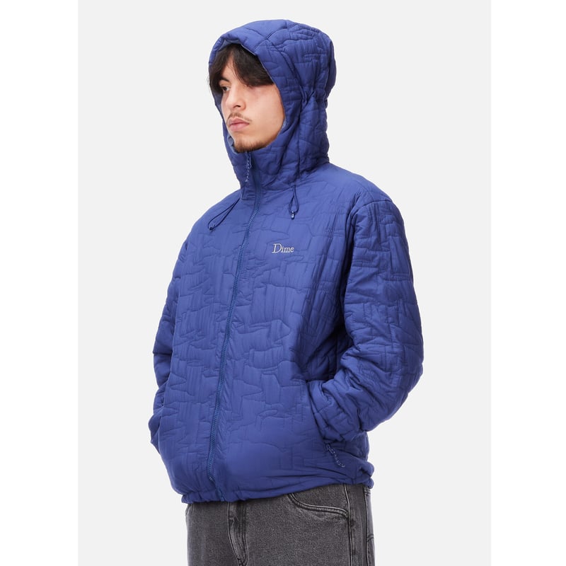DIME MTL Reversible Insulated Jacket Blue Iris