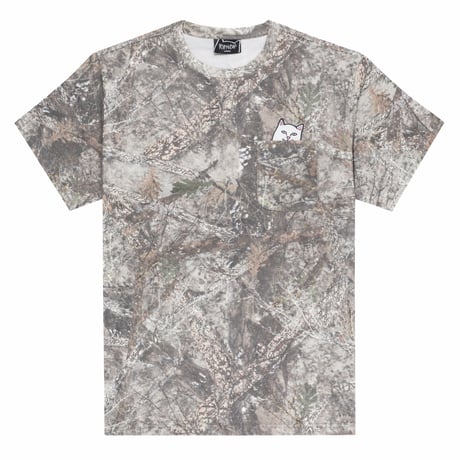 RIPNDIP LORD NERMAL POCKET TEE (NERM TREE CAMO)