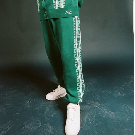 FELT Havana Cotton Knit  Pants GREEN