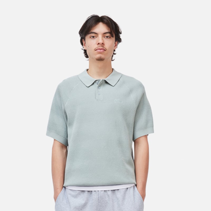 Dime MTL Cable Knit Polo | F.U. GENERAL STORE /