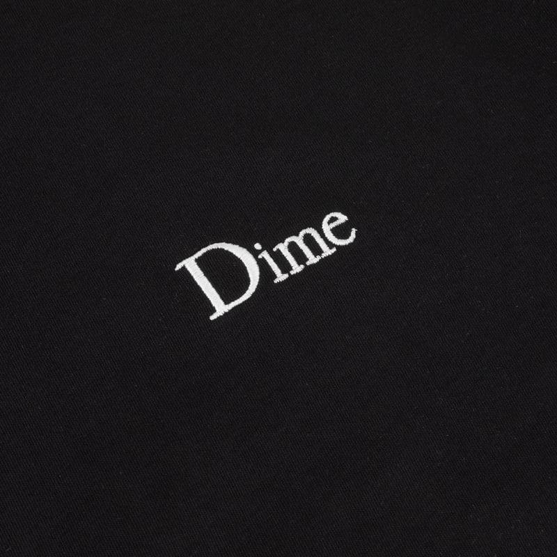 Dime MTL Classic Small Logo T-Shirt BLACK | F.U