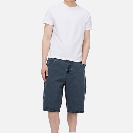 Dime MTL Classic Denim Shorts OVERDYED BLUE