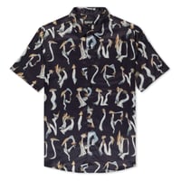 RIPNDIP IS THIS REAL LIFE BUTTON UP (BLACK)