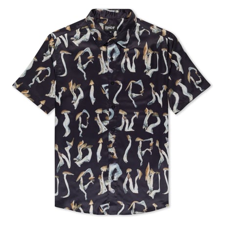 RIPNDIP IS THIS REAL LIFE BUTTON UP (BLACK)