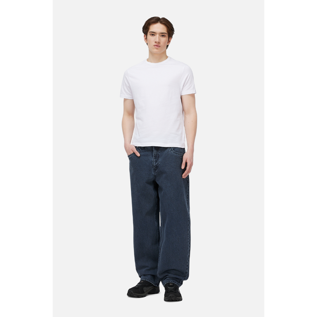 Dime MTL Baggy Denim Pants Overdyed Blue | F.U.