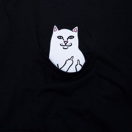 RIPNDIP Lord Nermal Pocket Long Sleeve Black