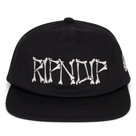 RIPNDIP Bones Snapback (BLACK)