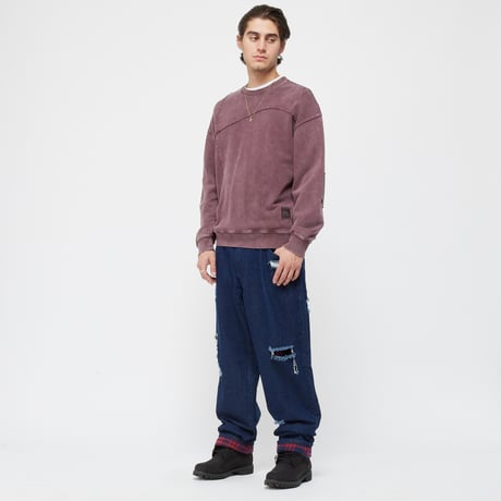 DIME mtl Secret Baggy Denim Pants INDIGO