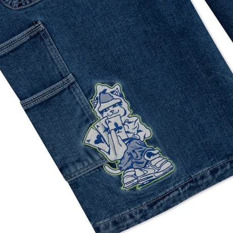 RIPNDIP ACE ULTRA WIDE LEG SHORTS
