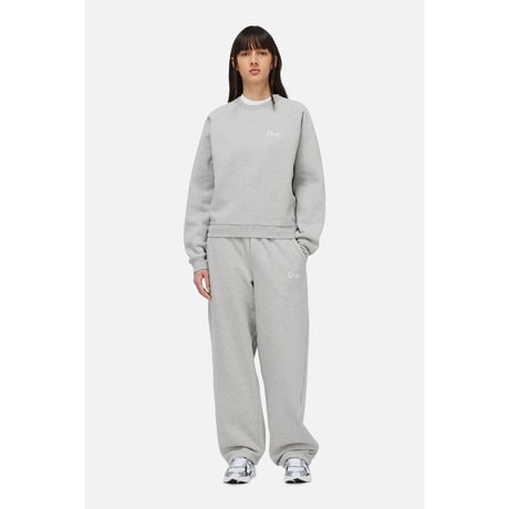Dime MTL Classic Small Logo Sweatpants Heather Gray