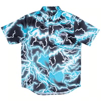 RIPNDIP Nikola Short Sleeve Button Up (Black/Blue)