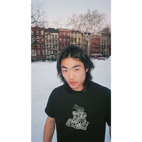 Dime MTL X QUARTERSNACKS Snackman Dealer T-Shirt Black