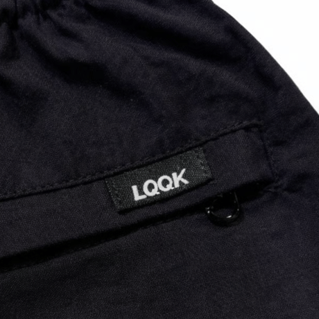 LQQK STUDIO Fusion Camp Short BLACK