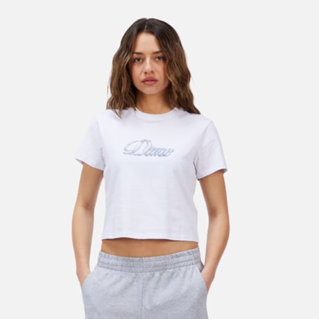 Dime MTL Cursive Denim Tee