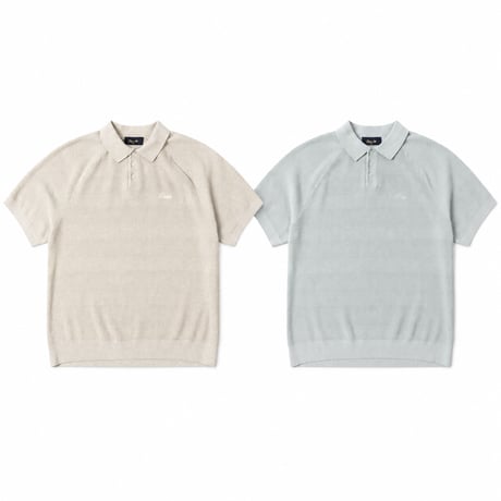 Dime MTL Cable Knit Polo