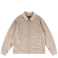 DIME mtl Cord Zip Jacket TAUPE