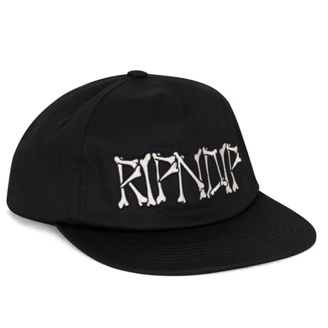 RIPNDIP Bones Snapback (BLACK)