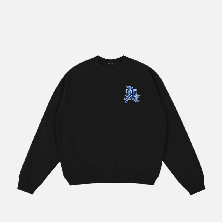 DIME mtl Dolph Crewneck BLACK | F.U. GENERAL ST