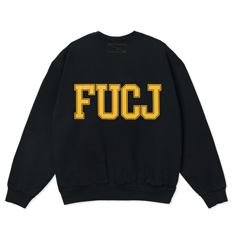 (F.U. GENERAL STORE x Chocolate Jesus) FUCJ Crewneck BLACK