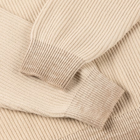 Dime MTL Double Zip Knit Tan