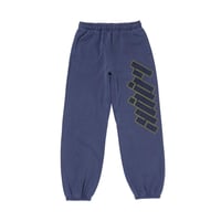 LQQK STUDIO WASHED FLEECE PANTS NAVY