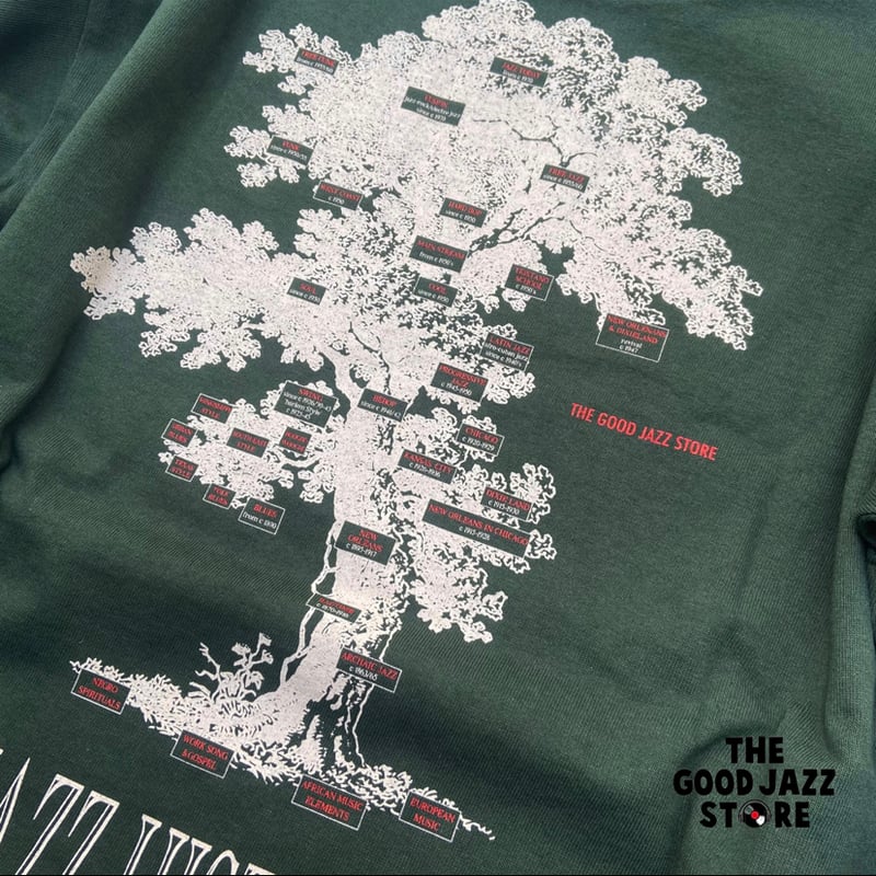 ADLIB CAT: JAZZ HISTORY TREE GREEN | THE GOOD