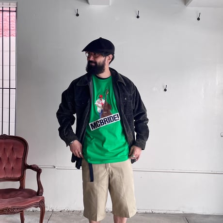 Mcbride Tee-GREEN by ADLIB CAT