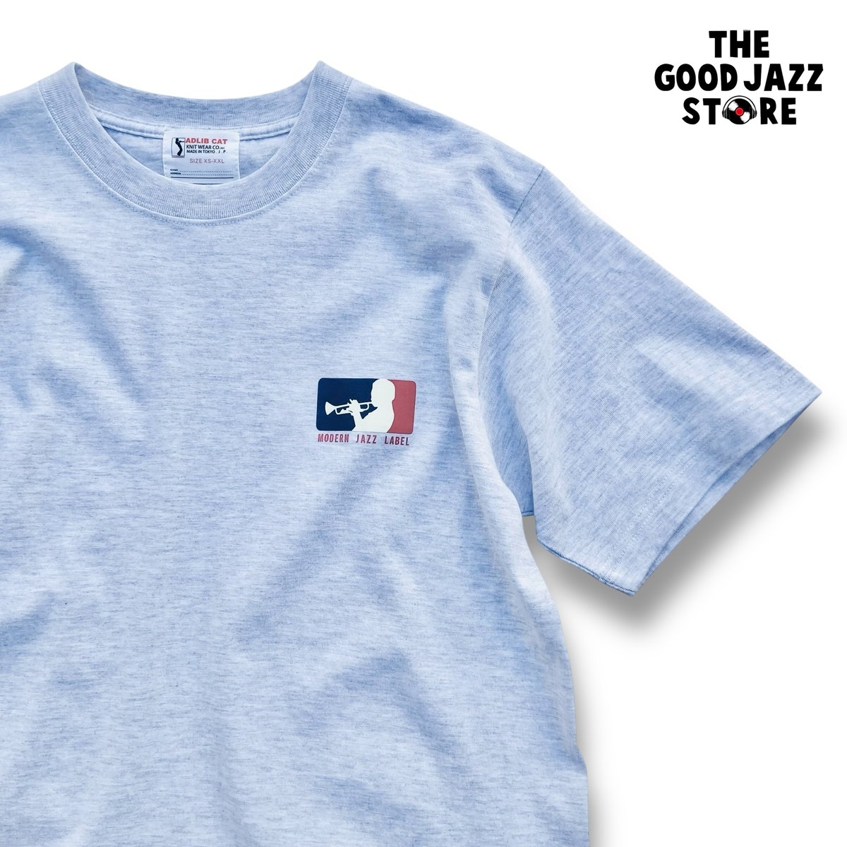 ADLIB CAT : MJL T-shirt ASH GREY | THE GOOD JA