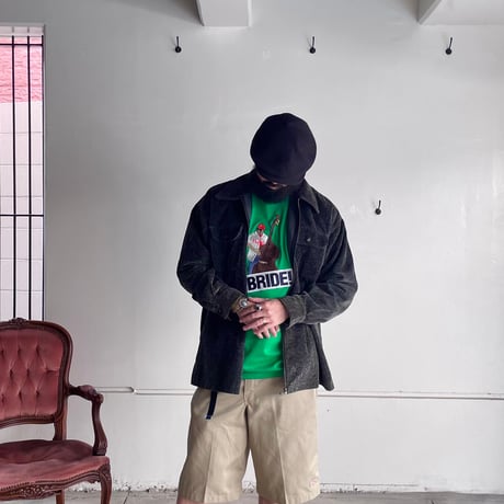 Mcbride Tee-GREEN by ADLIB CAT